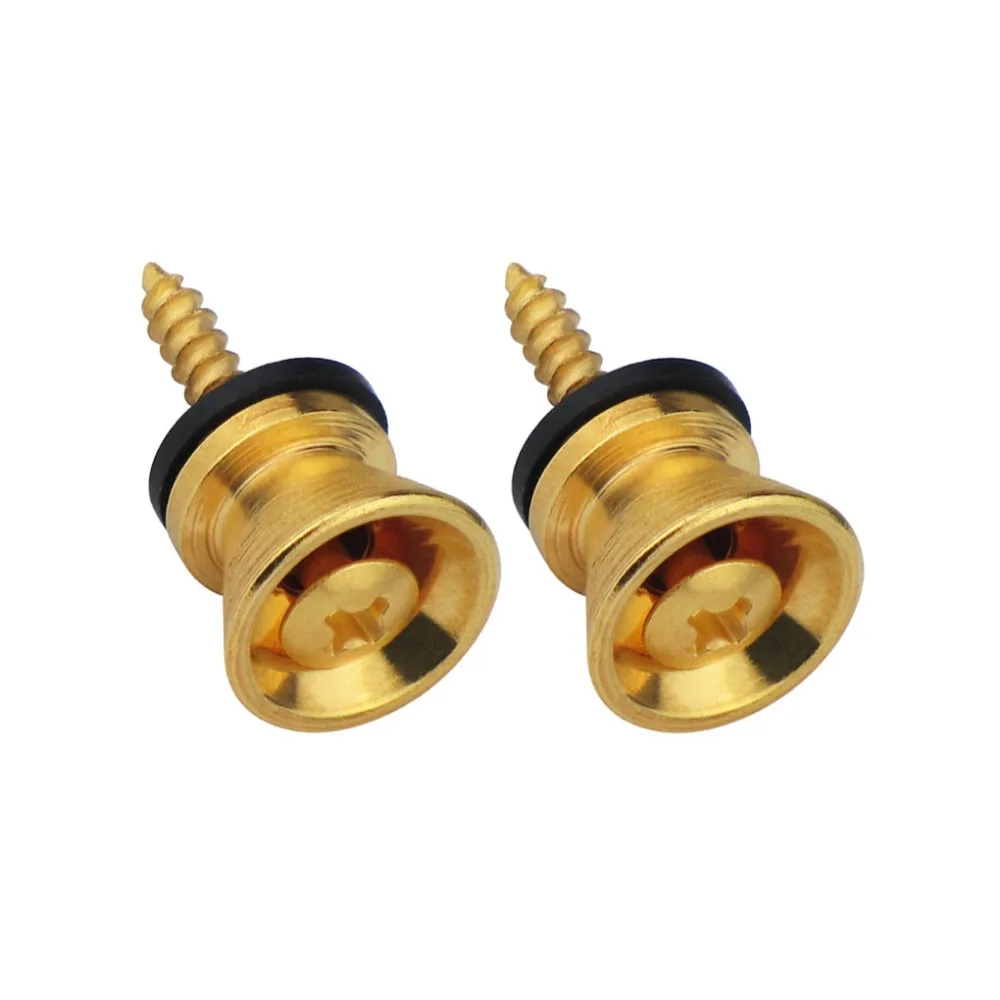 NEW 2pcs gold Acoustic Classical Electric Bass Guitar Strap Lock Locking Pegs Pins Metal End Buttons lock Safety Cushion Screws
NEW 2pcs gold Acoustic Classical Electric Bass Guitar Strap Lock Locking Pegs Pins Metal End Buttons lock Safety Cushion Screws