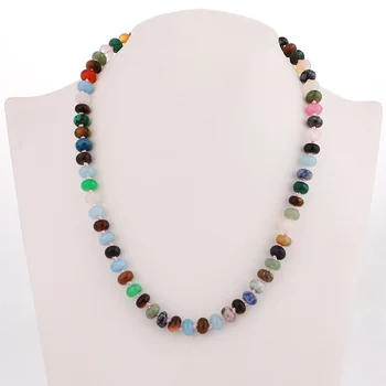 Natural Stone Multicolor Agate Crystal Amber Opal Tiger Eye Lapis Lazuli Tribal Jewelry Knotted Handmake Tassel Necklace Charms
Natural Stone Multicolor Agate Crystal Amber Opal Tiger Eye Lapis Lazuli Tribal Jewelry Knotted Handmake Tassel Necklace Charms