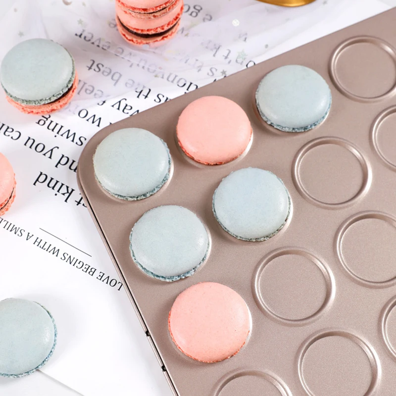 Non Stick Gold Cookies Macarons Baking pans Stainless steel DIY Biscuit Cake Bakeware Tools
Non Stick Gold Cookies Macarons Baking pans Stainless steel DIY Biscuit Cake Bakeware Tools