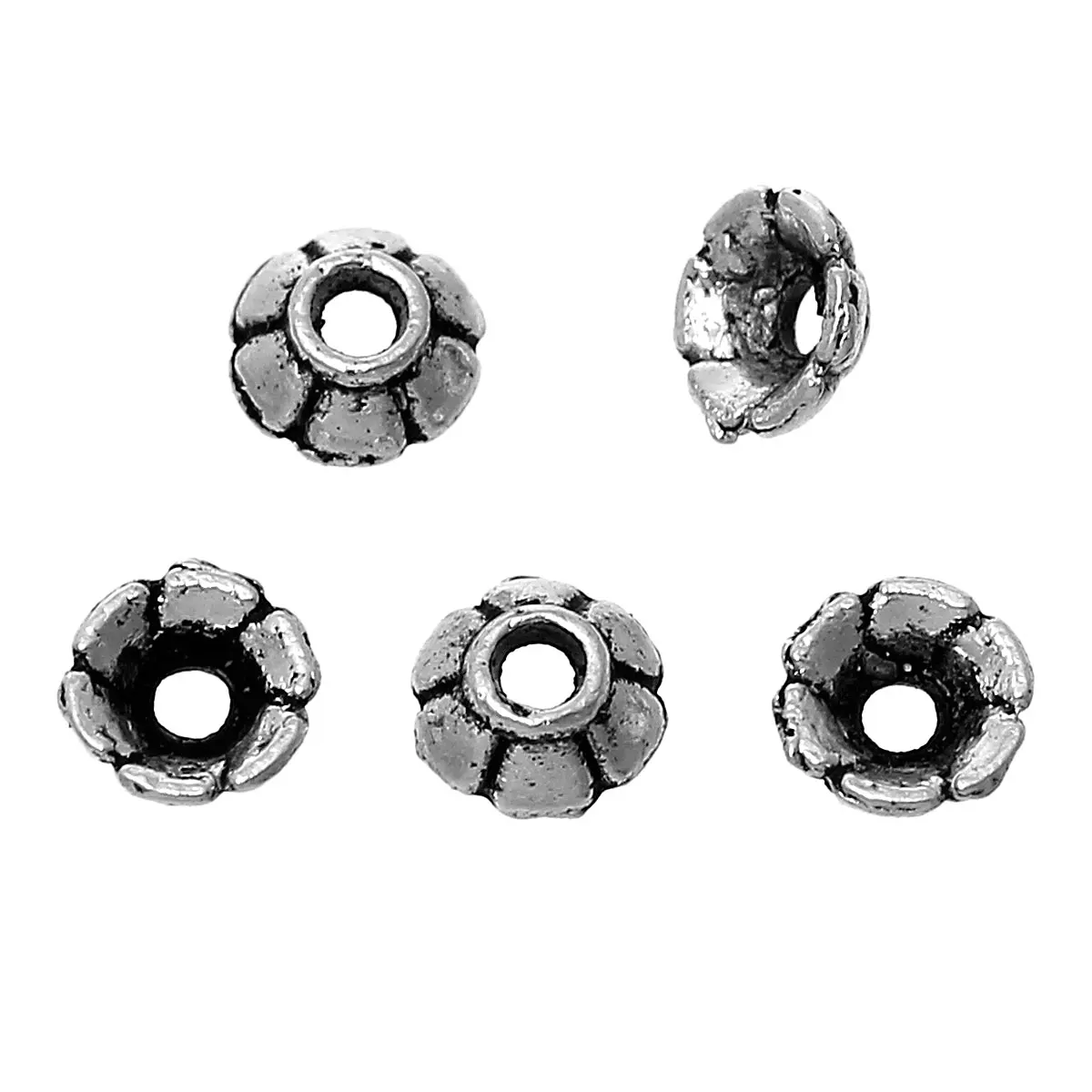 DoreenBeads 500 Antique Silver Flower Bead Caps Findings Fits 4-5mm Beads (B03914), yiwu
DoreenBeads 500 Antique Silver Flower Bead Caps Findings Fits 4-5mm Beads (B03914), yiwu