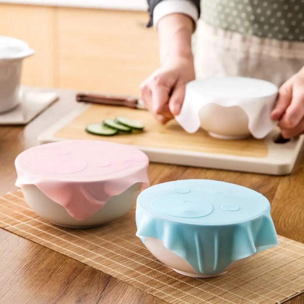 Cartoon Pattern Stretch Silicone Lid Reusable Fresh-keeping Food Storage Covers Fit Various Sizes And Shapes Of Containers
Cartoon Pattern Stretch Silicone Lid Reusable Fresh-keeping Food Storage Covers Fit Various Sizes And Shapes Of Containers