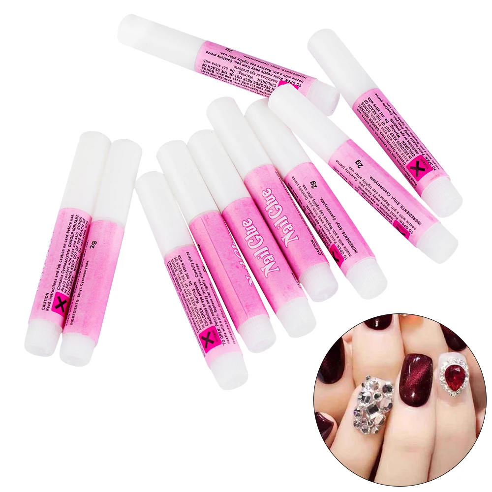 10PCs/Set 2ML Mini Nail Glue False Art Decors Tips Fast Drying Acrylic Glue Nail Accessories Rhinestone Adhesives Nail Glue
10PCs/Set 2ML Mini Nail Glue False Art Decors Tips Fast Drying Acrylic Glue Nail Accessories Rhinestone Adhesives Nail Glue