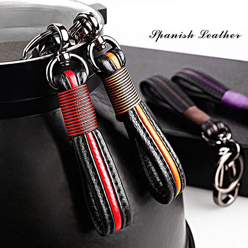 Handmade Leather Car Keychain Home Key Ring Man and Woman Waist Hanging Key Chains For Audi BMW Volvo Lexus KIA Toyota
Handmade Leather Car Keychain Home Key Ring Man and Woman Waist Hanging Key Chains For Audi BMW Volvo Lexus KIA Toyota