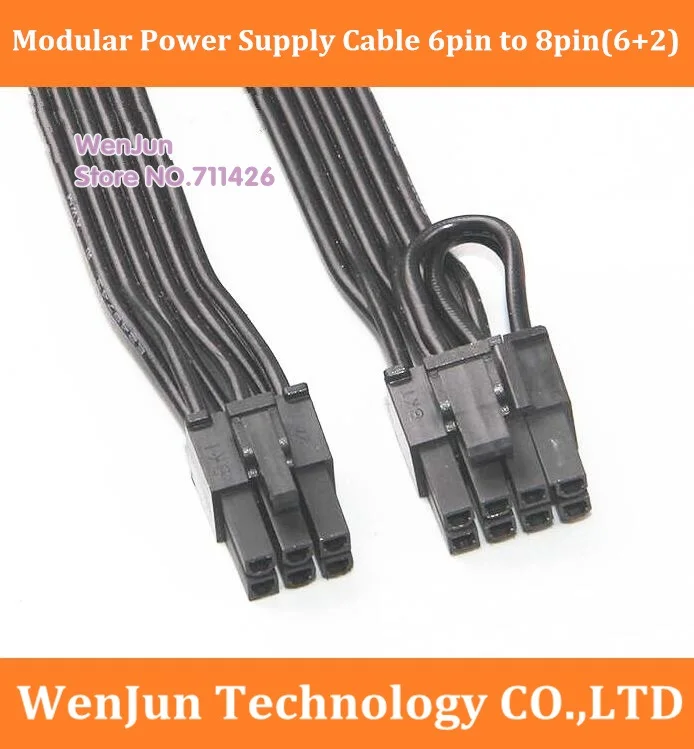 Новый 30 см/60 см черный PCI-E 6-контактный до 8-контактный (6 + 2) графическая карта модульный кабель питания для Ac bel M85-500W/M85-600W
Новый 30 см/60 см черный PCI-E 6-контактный до 8-контактный (6 + 2) графическая карта модульный кабель питания для Ac bel M85-500W/M85-600W