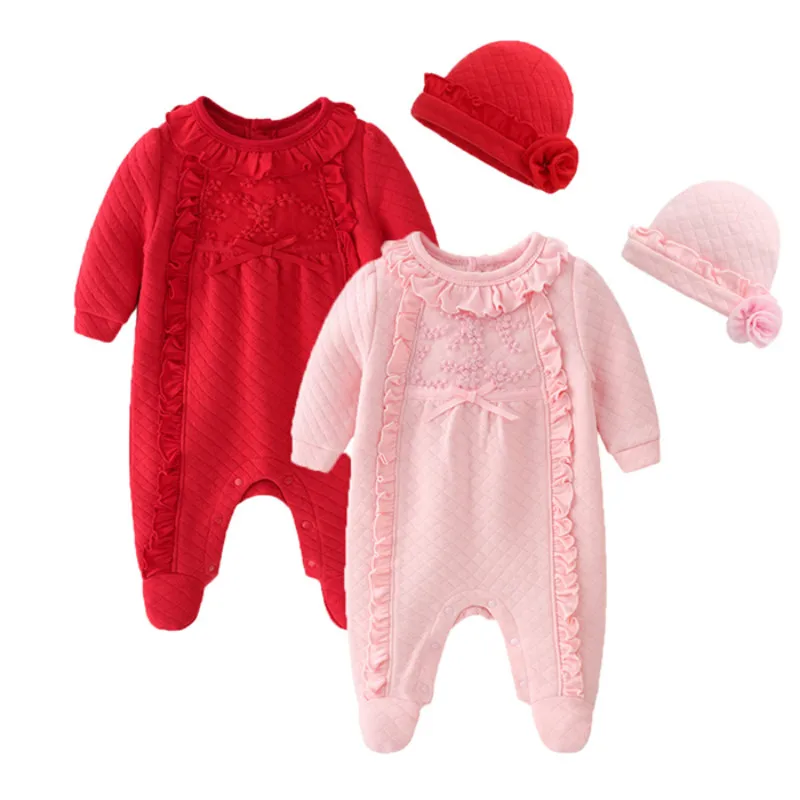 newborn baby girl clothes 0-3 months autumn cotton Footed Romper Infant Jumpsuit with hat Warm Costume baby outfit ropa de bebe
newborn baby girl clothes 0-3 months autumn cotton Footed Romper Infant Jumpsuit with hat Warm Costume baby outfit ropa de bebe