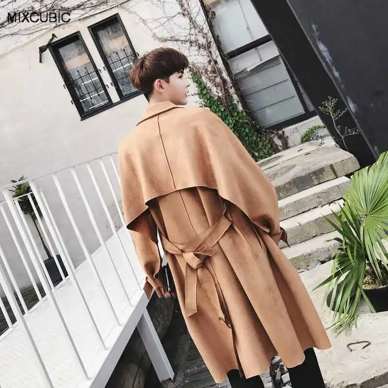 MIXCUBIC 2017 Autumn England style Overlapping design windbreaker jackets men Long section casual loose Windbreaker men,M-XXL
MIXCUBIC 2017 Autumn England style Overlapping design windbreaker jackets men Long section casual loose Windbreaker men,M-XXL