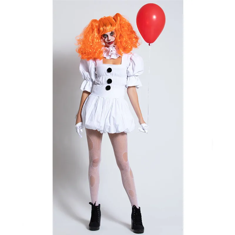 Funny Circus Clown Costume Naughty Harlequin Uniform Fancy Circus Dress Adult Women Purim Halloween Cosplay Clothing
Funny Circus Clown Costume Naughty Harlequin Uniform Fancy Circus Dress Adult Women Purim Halloween Cosplay Clothing