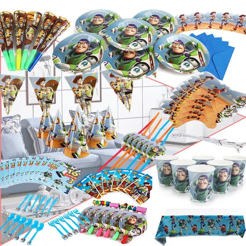 90PCS/lot Wholesale Good quality 1st Toy story Theme Party decorations Baby Happy Birthday wedding event party supplies for kids
90PCS/lot Wholesale Good quality 1st Toy story Theme Party decorations Baby Happy Birthday wedding event party supplies for kids