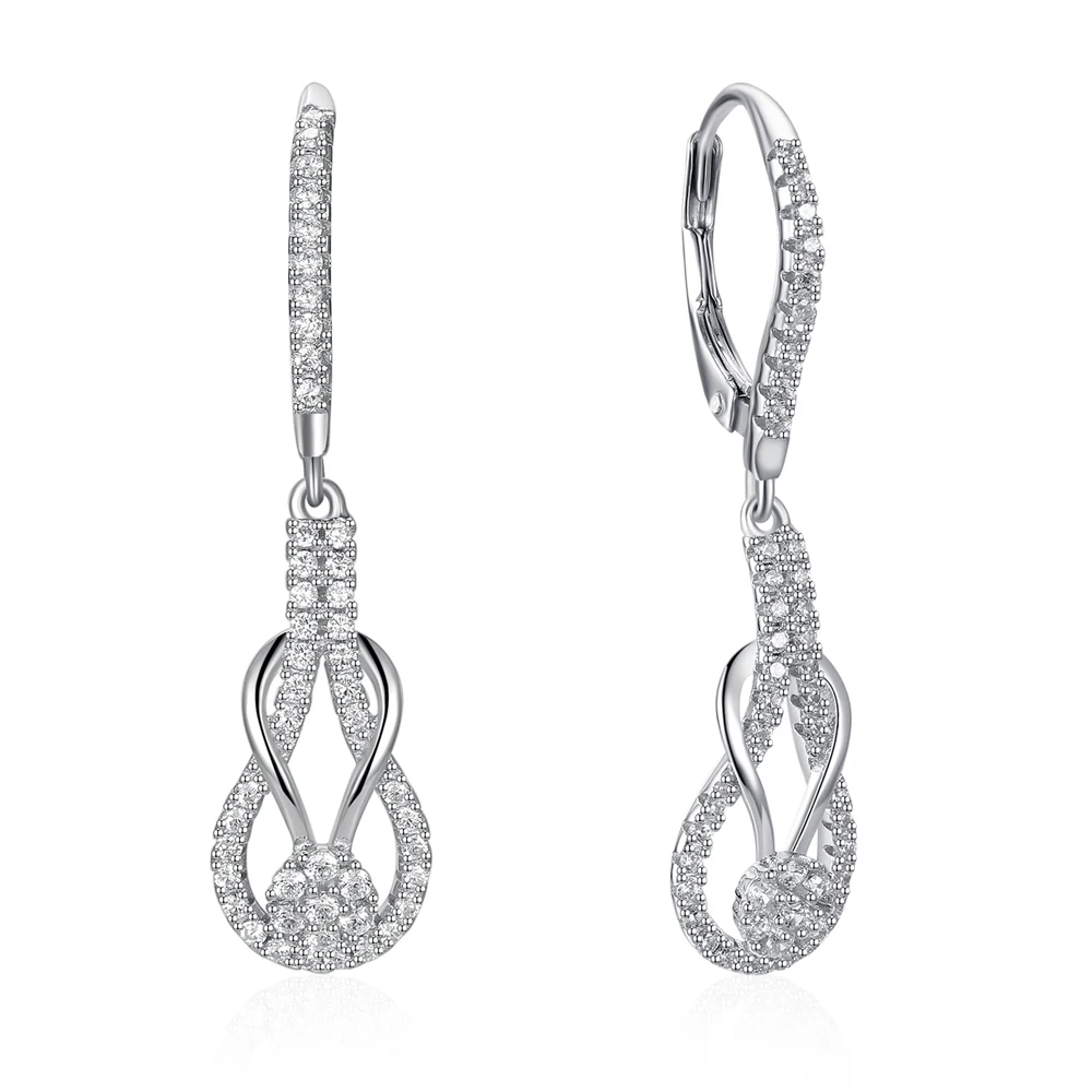 New arrivals Romantic S925 silver drop Earrings for women white cz earrings new year gift fashion jewelry Free shipping
New arrivals Romantic S925 silver drop Earrings for women white cz earrings new year gift fashion jewelry Free shipping