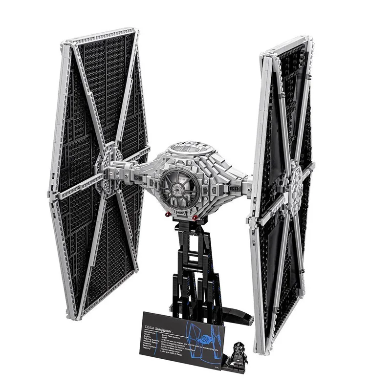 IN STOCK DHL Compatible with Legoingly 75095 UCS Tie Fighter Building Educational Blocks Bricks Toys Gifts
IN STOCK DHL Compatible with Legoingly 75095 UCS Tie Fighter Building Educational Blocks Bricks Toys Gifts