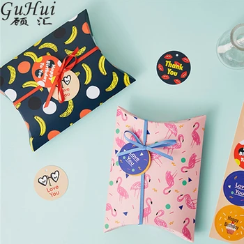 50pcs Summer Sweet Flamingo Banana Pillow Shape Candy Box Valentine's Day Packaging Gift Box Birthday Wedding Party Decoration
50pcs Summer Sweet Flamingo Banana Pillow Shape Candy Box Valentine's Day Packaging Gift Box Birthday Wedding Party Decoration