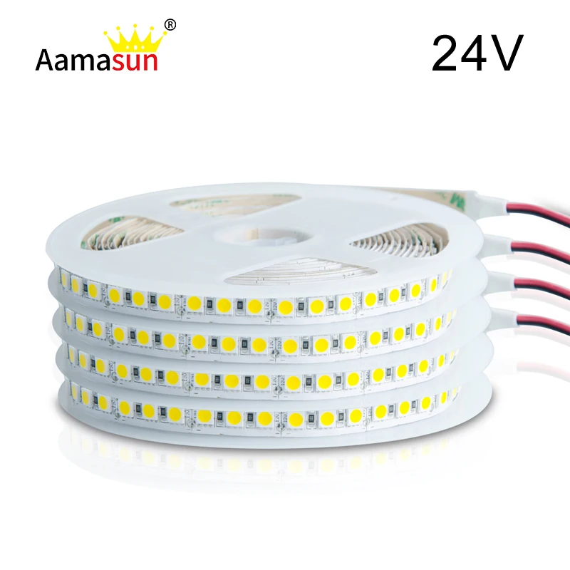 24V 5050SMD LED Light Strip 5M DC 12V 600LEDs Super Bright Long Life LED Strip IP33 IP65 IP68 Waterproof Home Tape
24V 5050SMD LED Light Strip 5M DC 12V 600LEDs Super Bright Long Life LED Strip IP33 IP65 IP68 Waterproof Home Tape