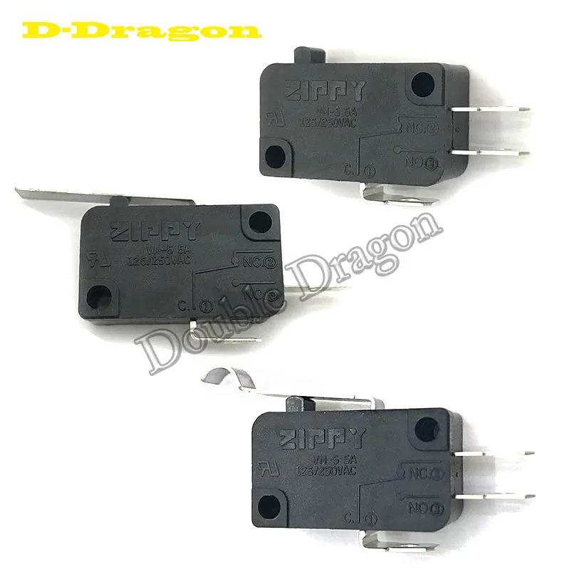 Original ZIPPY Micro Switches three terminals microswitch 3pin for Arcade game parts Joystick, Button and gear stick 50pcs/Lot
Original ZIPPY Micro Switches three terminals microswitch 3pin for Arcade game parts Joystick, Button and gear stick 50pcs/Lot