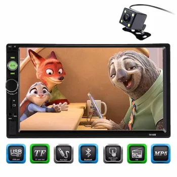 New 2 Din Car Radio Cassette Recorder Car MP5 Player Autoradio Bluetooth GPS Nivigation Car Stereo SD/USB/AUX/FM Mirror Link
New 2 Din Car Radio Cassette Recorder Car MP5 Player Autoradio Bluetooth GPS Nivigation Car Stereo SD/USB/AUX/FM Mirror Link