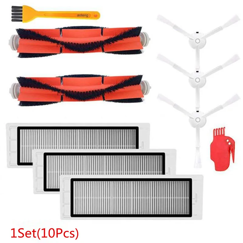 Hot Sale Accessories Kit for XIAOMI MI Robot Vacuum Replacement Parts 3 Pcs Side Brush 3 Pcs HEPA Filter 2 Pcs Main Brush
Hot Sale Accessories Kit for XIAOMI MI Robot Vacuum Replacement Parts 3 Pcs Side Brush 3 Pcs HEPA Filter 2 Pcs Main Brush