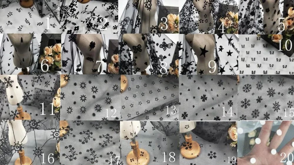 20 colors black