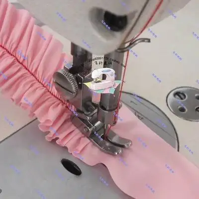 Industrial sewing machine accessories Adjustable pleating machine Pleated presser foot Pleating device
Industrial sewing machine accessories Adjustable pleating machine Pleated presser foot Pleating device