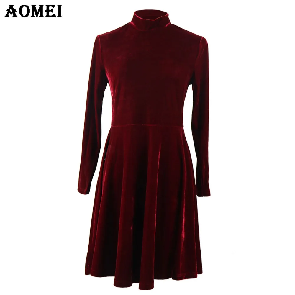 Ladies Open Back Velvet Dresses 2019 Spring Wine Red Clubwear Slim Halter Mini Dress Winter Velour Pleated Party Wear Tunic Robe
Ladies Open Back Velvet Dresses 2019 Spring Wine Red Clubwear Slim Halter Mini Dress Winter Velour Pleated Party Wear Tunic Robe