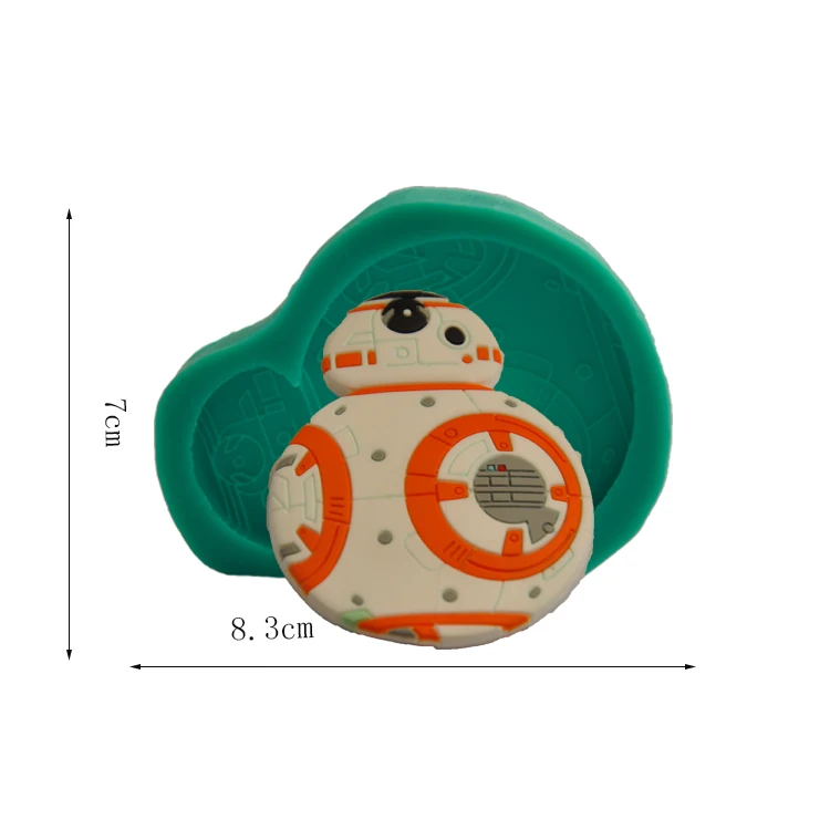 Luyou Cake Mold 1 Pcs Star Wars BB-8 Silicone Mold Cake Fondant Molds Tools DIY Kitchen Baking Tool BB8 Bakeware Pudding FM807
Luyou Cake Mold 1 Pcs Star Wars BB-8 Silicone Mold Cake Fondant Molds Tools DIY Kitchen Baking Tool BB8 Bakeware Pudding FM807