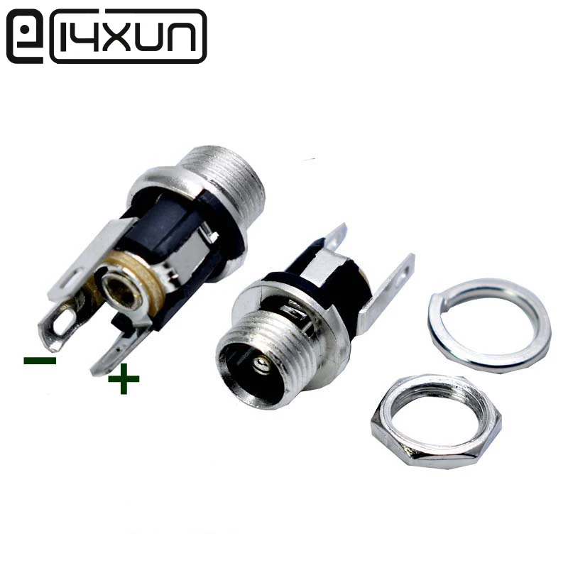 2pcs DC Power Socket Jack DC-025 DC-025M 3Pin Size Adaptation 5.5mmx2.5mm 5.5mmx2.1mm Power Female Plug DC025M
2pcs DC Power Socket Jack DC-025 DC-025M 3Pin Size Adaptation 5.5mmx2.5mm 5.5mmx2.1mm Power Female Plug DC025M