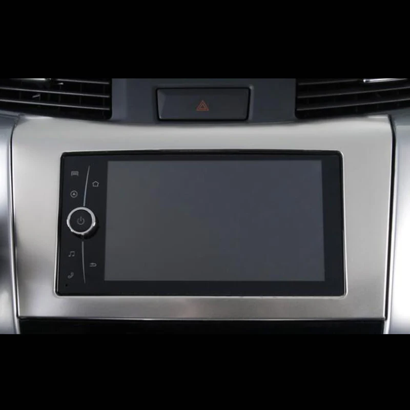 Stainless steel Car Styling For Nissan Navara NP300 accessories 2017 2018 2019 Car navigation panel Cover Trim
Stainless steel Car Styling For Nissan Navara NP300 accessories 2017 2018 2019 Car navigation panel Cover Trim