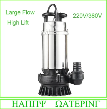 Large Flow 1.5KW Stainless Steel Water Well Pump 220V/380V 50M3/H Flow Max Fountain Pump
Large Flow 1.5KW Stainless Steel Water Well Pump 220V/380V 50M3/H Flow Max Fountain Pump