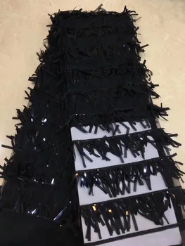 Wholesale Price High Quality Sequins Lace Fabric Embroidery Tulle Lace Trim Party Dress For African Lace Fabric black white 
Wholesale Price High Quality Sequins Lace Fabric Embroidery Tulle Lace Trim Party Dress For African Lace Fabric black white