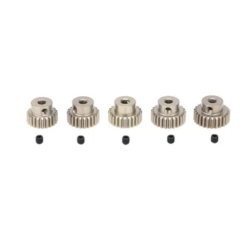 5pcs Durable 48DP 21T 22T 23T 24T 25T Pinion Motor Gear Combo Set For 1/10 Rc Car Brushed Brushless Motor
5pcs Durable 48DP 21T 22T 23T 24T 25T Pinion Motor Gear Combo Set For 1/10 Rc Car Brushed Brushless Motor