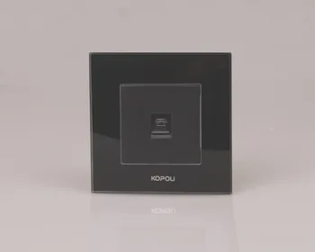Drop Shipping supported , EU Telephone Socket, Black Crystal Glass Panel, Tel socket without Plug adapter KTV002-B
Drop Shipping supported , EU Telephone Socket, Black Crystal Glass Panel, Tel socket without Plug adapter KTV002-B
