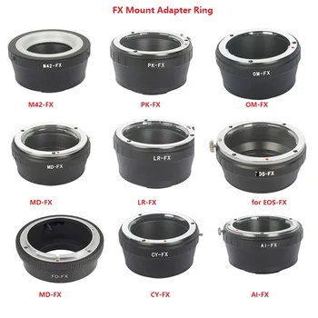 JMFOTO FX Camera Adapter Ring For Canon Eos Nikon AI Pentax Olympus CY LR MD M42 Lens Adapter to for Fujifilm X-Pro1 FX XT10 XE1
JMFOTO FX Camera Adapter Ring For Canon Eos Nikon AI Pentax Olympus CY LR MD M42 Lens Adapter to for Fujifilm X-Pro1 FX XT10 XE1
