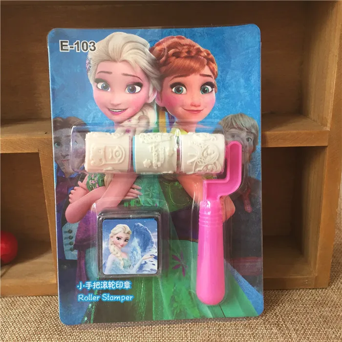 Disney princess cartoon children stamp Inkpad toy Frozen Elsa doll stamper girl boy DIY seal Mickey toy stamper roller seal toy
Disney princess cartoon children stamp Inkpad toy Frozen Elsa doll stamper girl boy DIY seal Mickey toy stamper roller seal toy