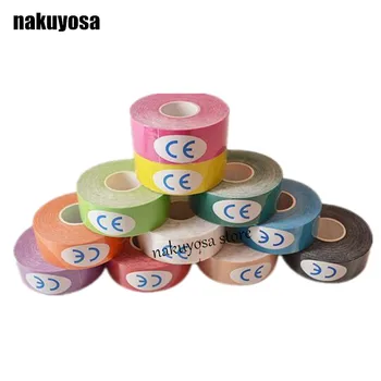 50pcs 2.5cmx5m Muscle Tape Sports Tape Kinesiology Tape Cotton Elastic Adhesive Muscle Bandage Care Physio Strain Injury Support
50pcs 2.5cmx5m Muscle Tape Sports Tape Kinesiology Tape Cotton Elastic Adhesive Muscle Bandage Care Physio Strain Injury Support