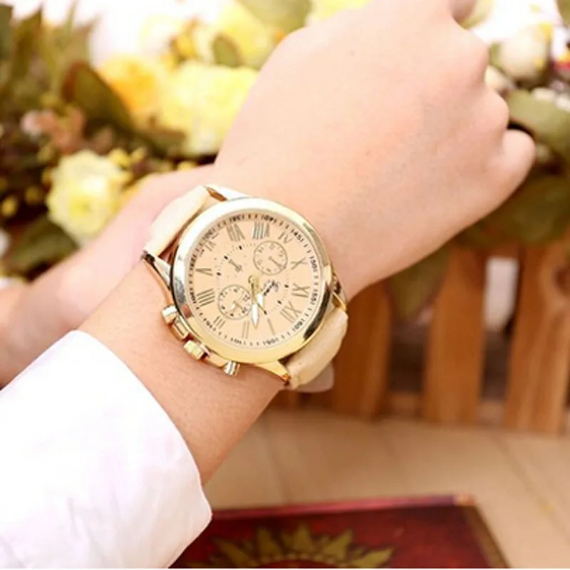 2019 Hot Women Geneva Roman Numerals Faux Leather Watch Reloj Bracelet Casual Dress Clock Quartz Dial Wristwatch #JO
2019 Hot Women Geneva Roman Numerals Faux Leather Watch Reloj Bracelet Casual Dress Clock Quartz Dial Wristwatch #JO