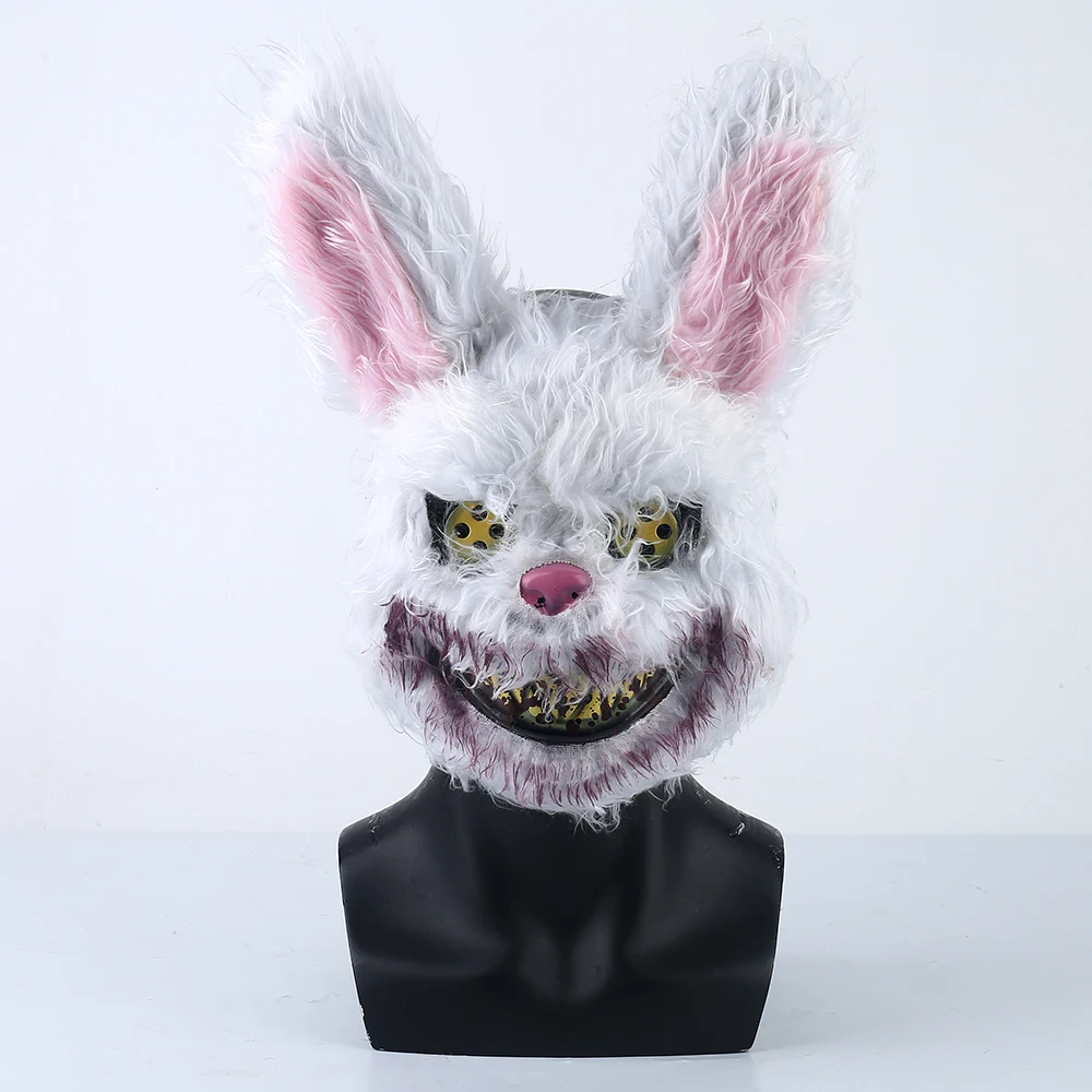 Evil Bloody Rabbit Mask Bloody Plush Bear Mask Halloween Horror Masks Masquerade Party Cosplay Masque Easter Props Tricky Mask
Evil Bloody Rabbit Mask Bloody Plush Bear Mask Halloween Horror Masks Masquerade Party Cosplay Masque Easter Props Tricky Mask