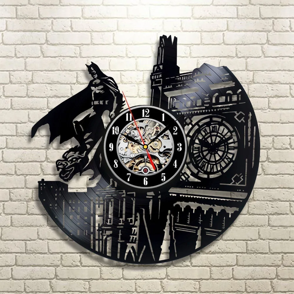 2019 Hot CD Record Wall Clock Modern Vinyl Evolution Dark Knight Wall Watch Classic Clock Relogio De Parede Decorativo
2019 Hot CD Record Wall Clock Modern Vinyl Evolution Dark Knight Wall Watch Classic Clock Relogio De Parede Decorativo
