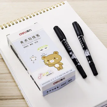 Special marking pen for fine arts Mark Children's drawing sketch Black marking pen fine head wholesale S563
Special marking pen for fine arts Mark Children's drawing sketch Black marking pen fine head wholesale S563