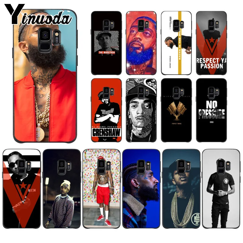 Yinuoda Rapper Nipsey Hussle Silicone TPU Soft black Phone Case for Samsung S9 S9 plus S5 S6 S6edge S6plus S7 S7edge S8 S8plus
Yinuoda Rapper Nipsey Hussle Silicone TPU Soft black Phone Case for Samsung S9 S9 plus S5 S6 S6edge S6plus S7 S7edge S8 S8plus