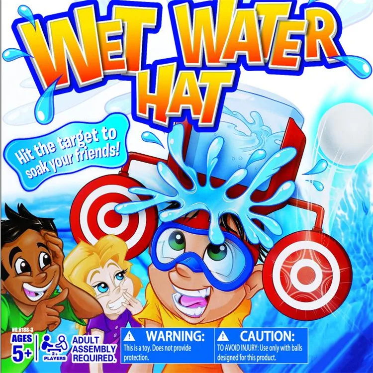 Wet water challenge cap wet water hat new exotic toy Dunk HAT table game water toy
Wet water challenge cap wet water hat new exotic toy Dunk HAT table game water toy