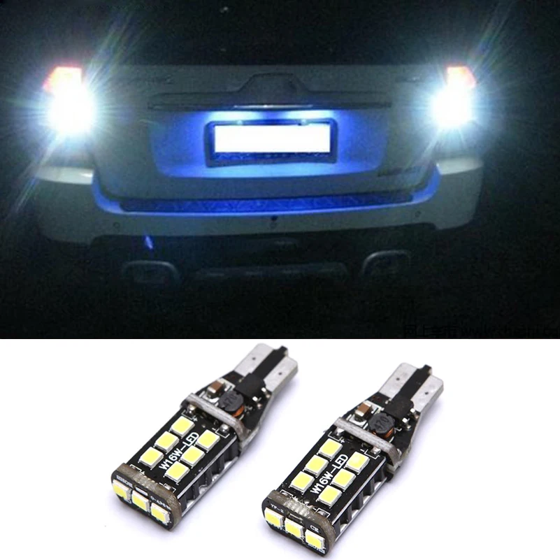 2X Canbus T15 W16W 2835 SMD 15 LED White Car Backup Reverse Light Bulb for Kia Rio Sportage 2014 K2 K3 K4 K5 Sorento Cerato Soul
2X Canbus T15 W16W 2835 SMD 15 LED White Car Backup Reverse Light Bulb for Kia Rio Sportage 2014 K2 K3 K4 K5 Sorento Cerato Soul
