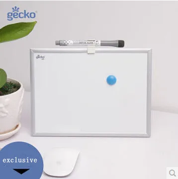 New arrival 18 * 24 cm thin aluminum frame magnetic board smart scaffolding Message whiteboard mobile tablet dry erase | Канцтовары для