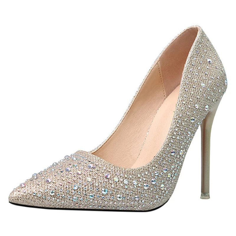 Women pumps 2018 spring high heels shoes for women high quality pumps sexy pointed toe crystal shoes
Women pumps 2018 spring high heels shoes for women high quality pumps sexy pointed toe crystal shoes