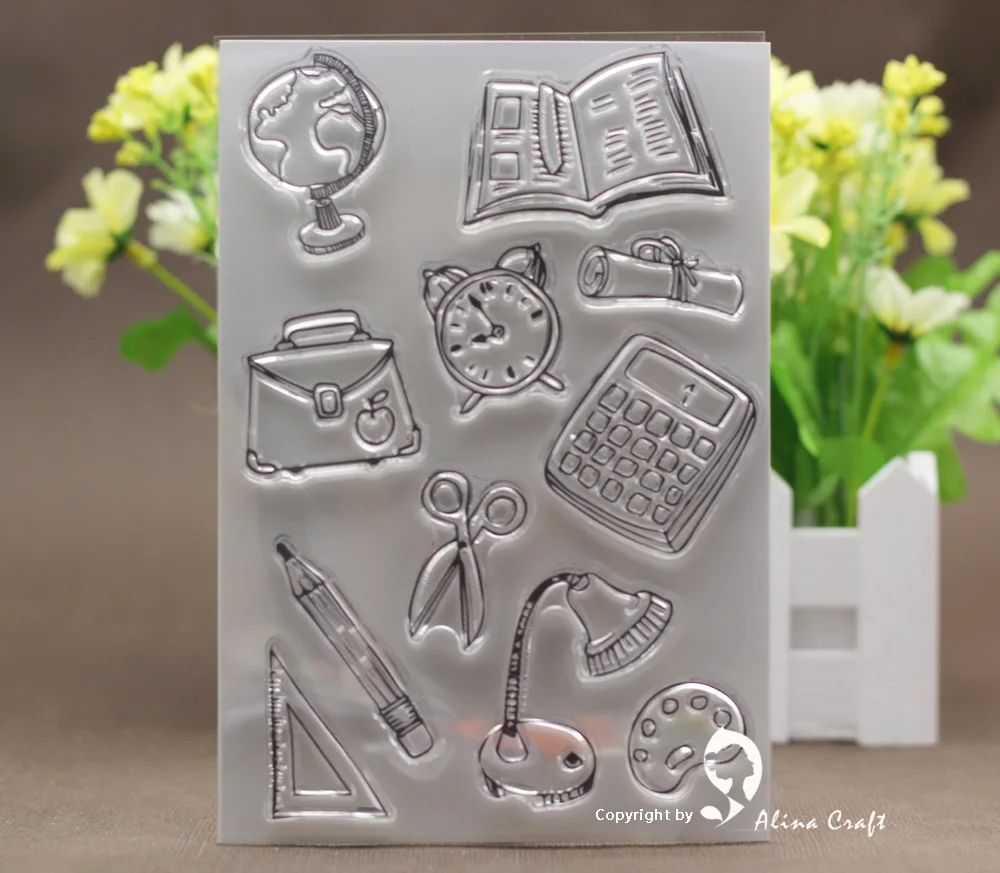 AlinaCraft CLEAR STAMPS book stationery DIY Scrapbooking Card album paper craft silicon rubber roller transparent stamps
AlinaCraft CLEAR STAMPS book stationery DIY Scrapbooking Card album paper craft silicon rubber roller transparent stamps