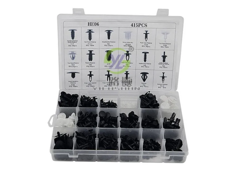415pcs Car Fasteners Set 18 Most Popular Sizes Push Rivets Clips Kit For Chevrolet Ss Suburban Tahoe Tracker Traverse Viva Volt
415pcs Car Fasteners Set 18 Most Popular Sizes Push Rivets Clips Kit For Chevrolet Ss Suburban Tahoe Tracker Traverse Viva Volt