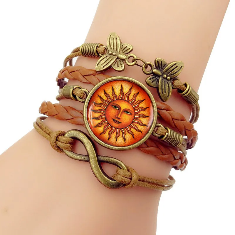Bangle Viking Bracelet New 2019 Simple Fashion Men's The Solar Time Jewel Bracelet Multilayer Hand Knitting Jewelry Accessories
Bangle Viking Bracelet New 2019 Simple Fashion Men's The Solar Time Jewel Bracelet Multilayer Hand Knitting Jewelry Accessories