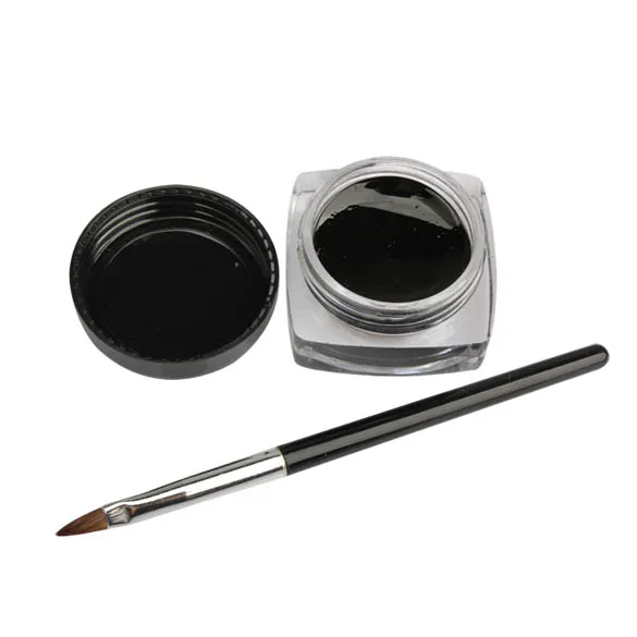 Cosmetic Waterproof Eye Liner Pencil Make Up black Liquid Eyeliner Shadow Gel Makeup + Brush Black For Party Sexy Party Makeup
Cosmetic Waterproof Eye Liner Pencil Make Up black Liquid Eyeliner Shadow Gel Makeup + Brush Black For Party Sexy Party Makeup