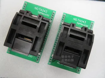 Original YAMAICHI XELTEK IC Test Seat NO.TA043 TQFP64/D32 Burning Programmer HD64F36064 Socket Adapter
Original YAMAICHI XELTEK IC Test Seat NO.TA043 TQFP64/D32 Burning Programmer HD64F36064 Socket Adapter