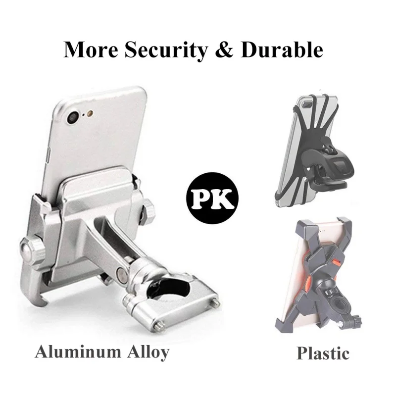 New Universal Aluminum Telephone Moto Holder For GPS Bike Handlebar Holder Alloy Motorcycle Phone Holder Support
New Universal Aluminum Telephone Moto Holder For GPS Bike Handlebar Holder Alloy Motorcycle Phone Holder Support