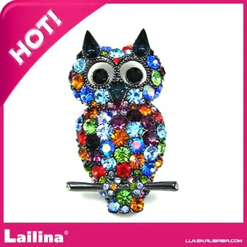 New arrived Colorful rhinestone owl brooch crystal brooch pin for child garment decoration free shipping
New arrived Colorful rhinestone owl brooch crystal brooch pin for child garment decoration free shipping
