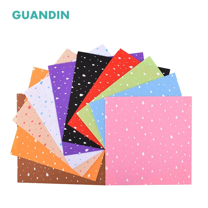 Printed Felt Fabric Bundle,Polyester Non-woven Felt Cloth for DIY Sewing & Quilting of Dolls & Craft/1mm Thickness,10pcs,30*30cm
Printed Felt Fabric Bundle,Polyester Non-woven Felt Cloth for DIY Sewing & Quilting of Dolls & Craft/1mm Thickness,10pcs,30*30cm