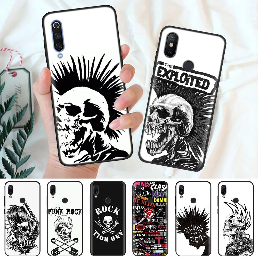 Black Silicone Case Bag Cover for Xiaomi Mi A1 A2 8 Lite Play Redmi Note 7 6 6A 5 Plus 4X Pro Poco F1 Coque Core Punk Rock
Black Silicone Case Bag Cover for Xiaomi Mi A1 A2 8 Lite Play Redmi Note 7 6 6A 5 Plus 4X Pro Poco F1 Coque Core Punk Rock